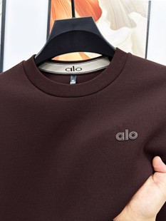 入秋指南！高级感圆领长袖t恤男秋季新款针织卫衣韩版休闲打底衫