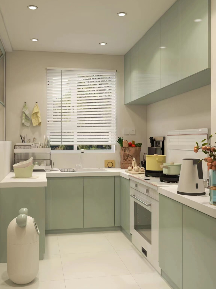 北欧风格厨房贴纸翻新改造PVC