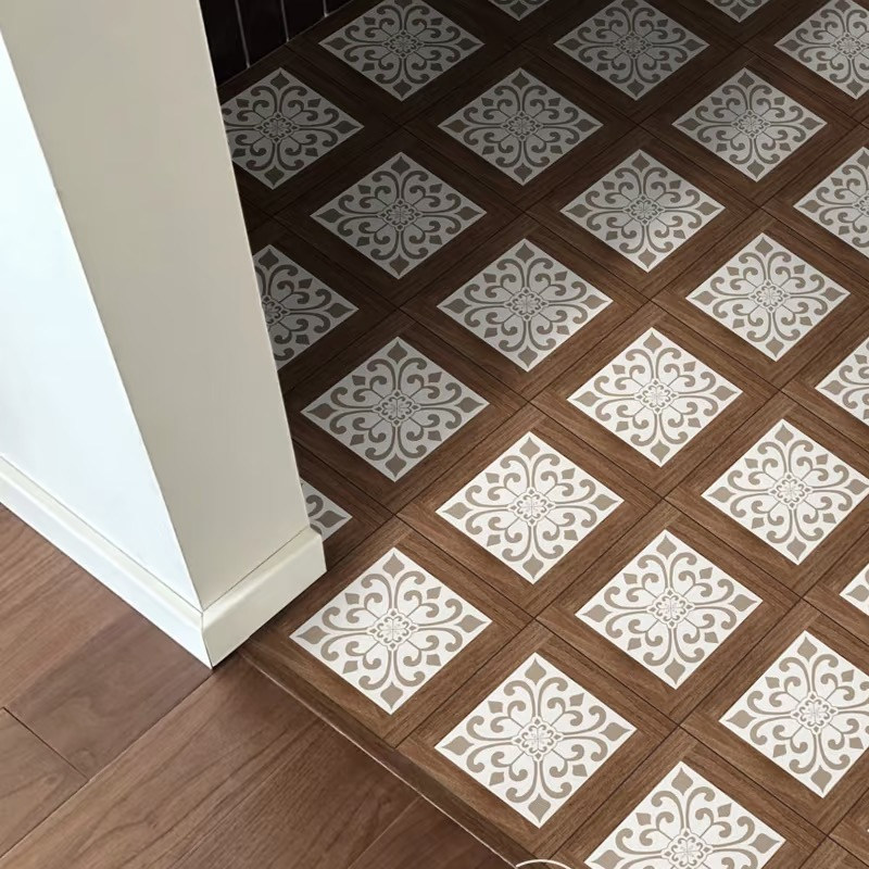 中古风pvc地板贴加厚耐磨自粘防水卧室厨房过道地贴卫生间翻新贴,家居饰品,地贴,淘宝优惠券,粉丝福利购,淘宝优惠卷