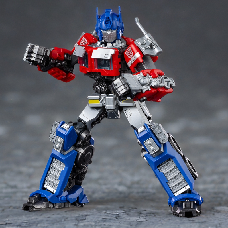 布鲁可变形金刚积木擎天