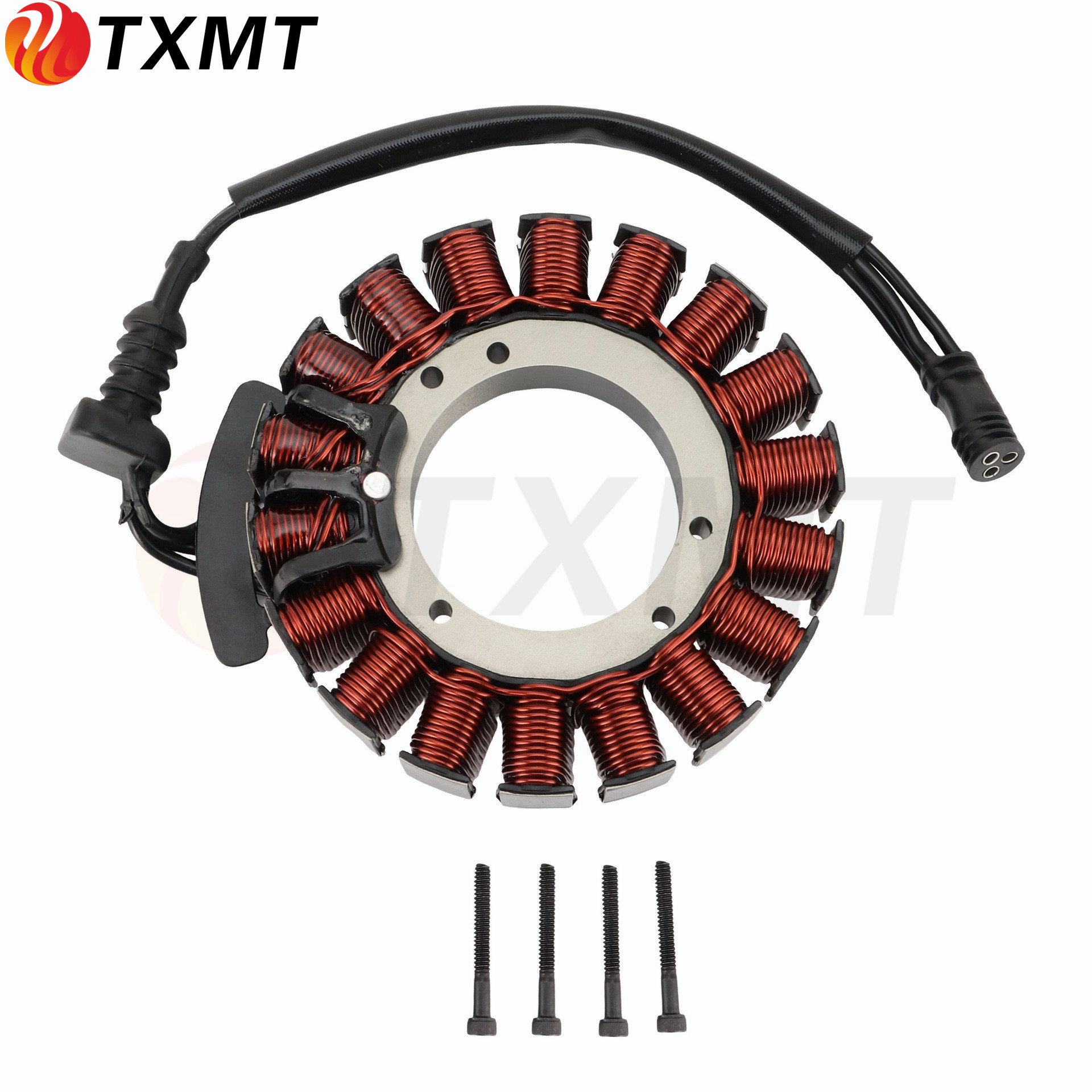 适用哈雷街道滑翔路王软尾戴娜肥仔街霸 17-22年磁电机线圈 定子