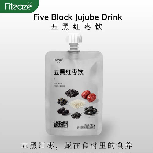 馥植五黑红枣饮植物蛋白饮料
