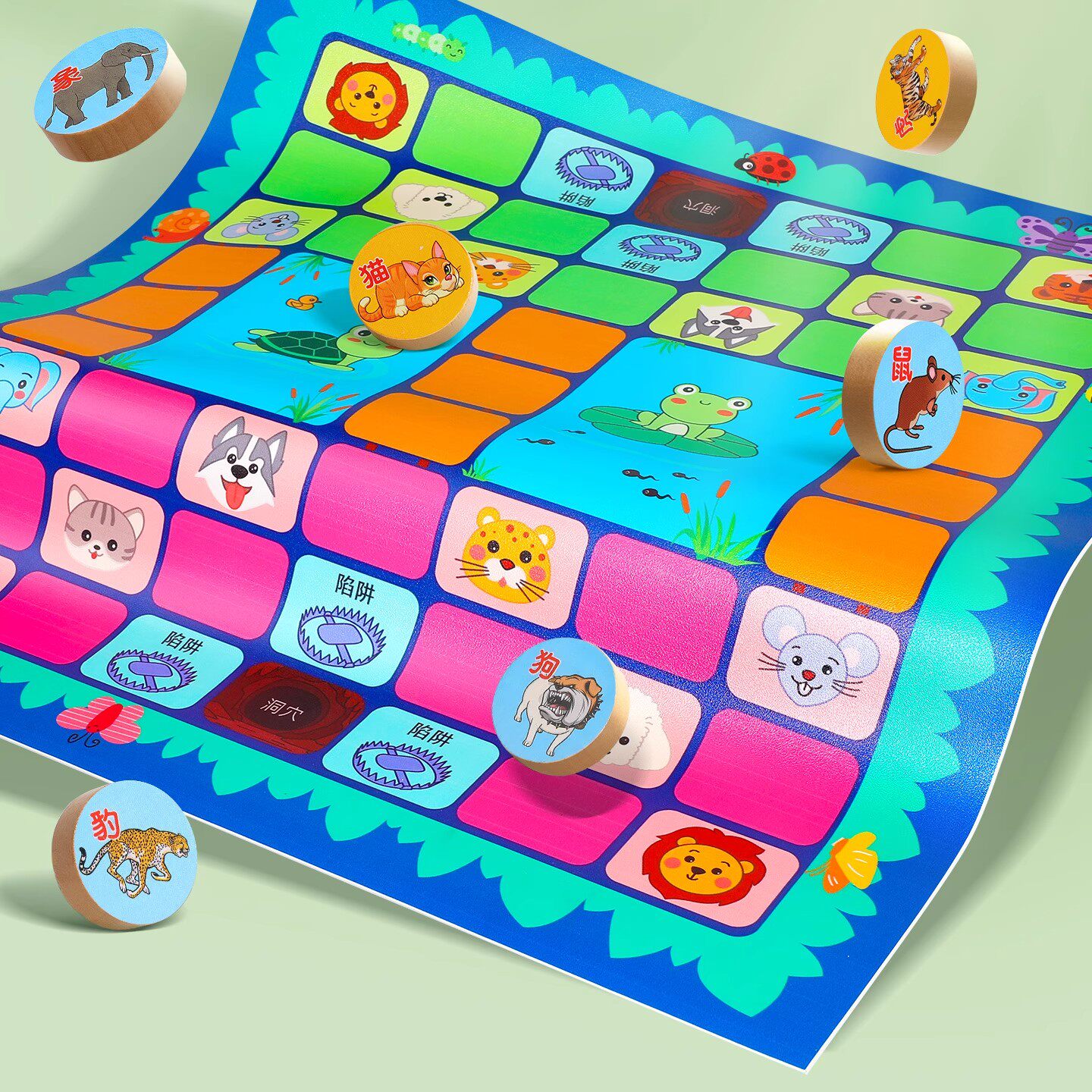斗兽棋动物棋儿童益智思维训练幼儿园小学生桌游成人亲子互动玩具