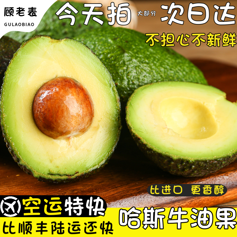 空运云南孟连牛油果当季新鲜水果国货西双版纳哈斯鳄梨巨无霸