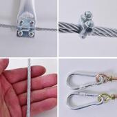 救援家用绳梯检查耐磨防滑软梯训练攀爬救生救援绳梯家用树脂绳梯