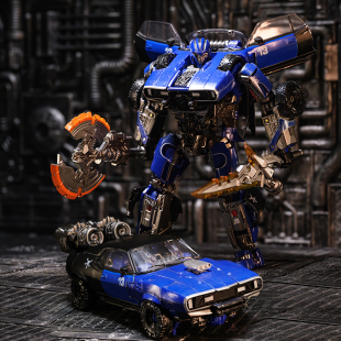 变形玩具反弹球跑车模型擎天金刚汽车柱合金正版机器人男孩手办