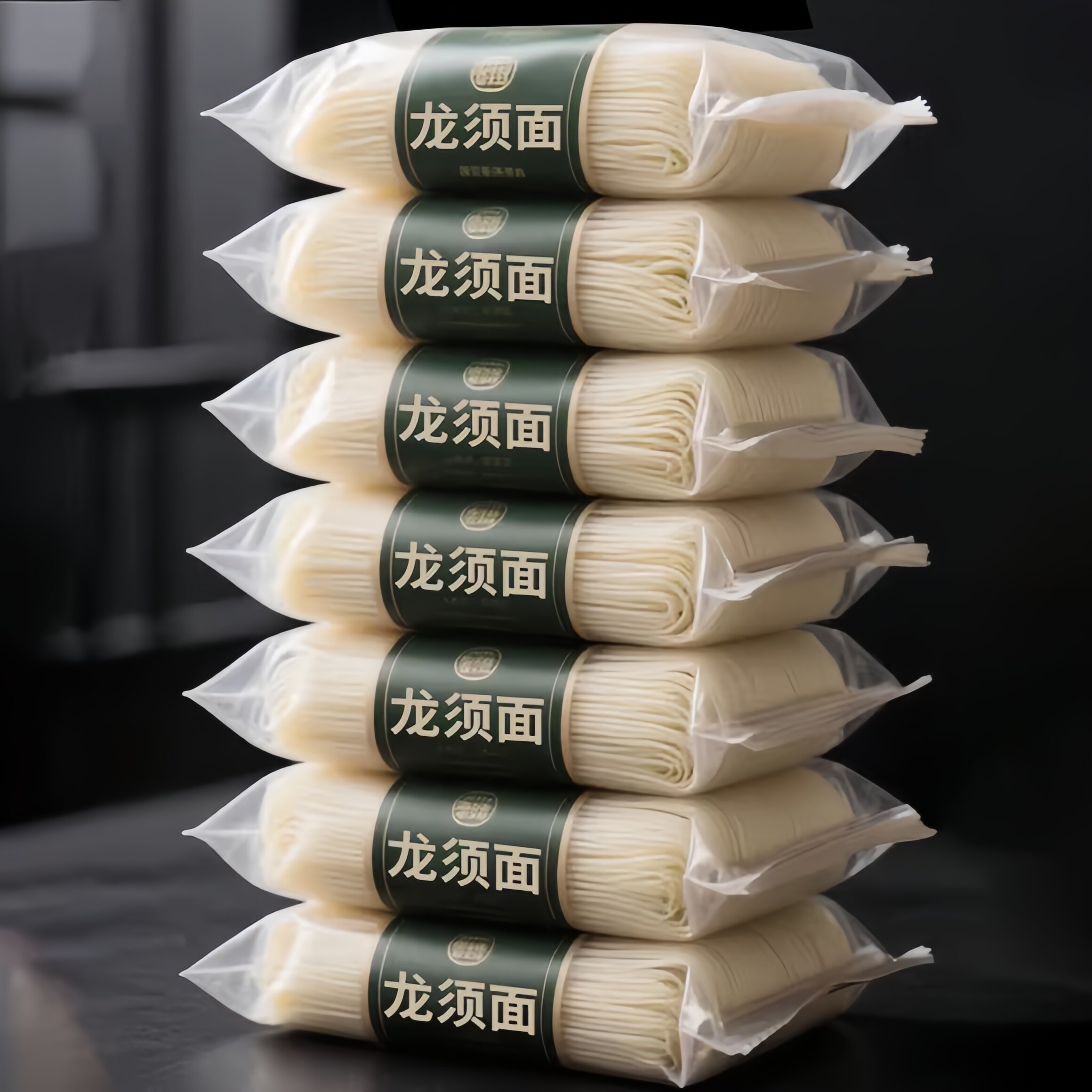 正宗茯苓薏米山药龙须麪经营店淮山铁棍山药细面条手工挂面无添加