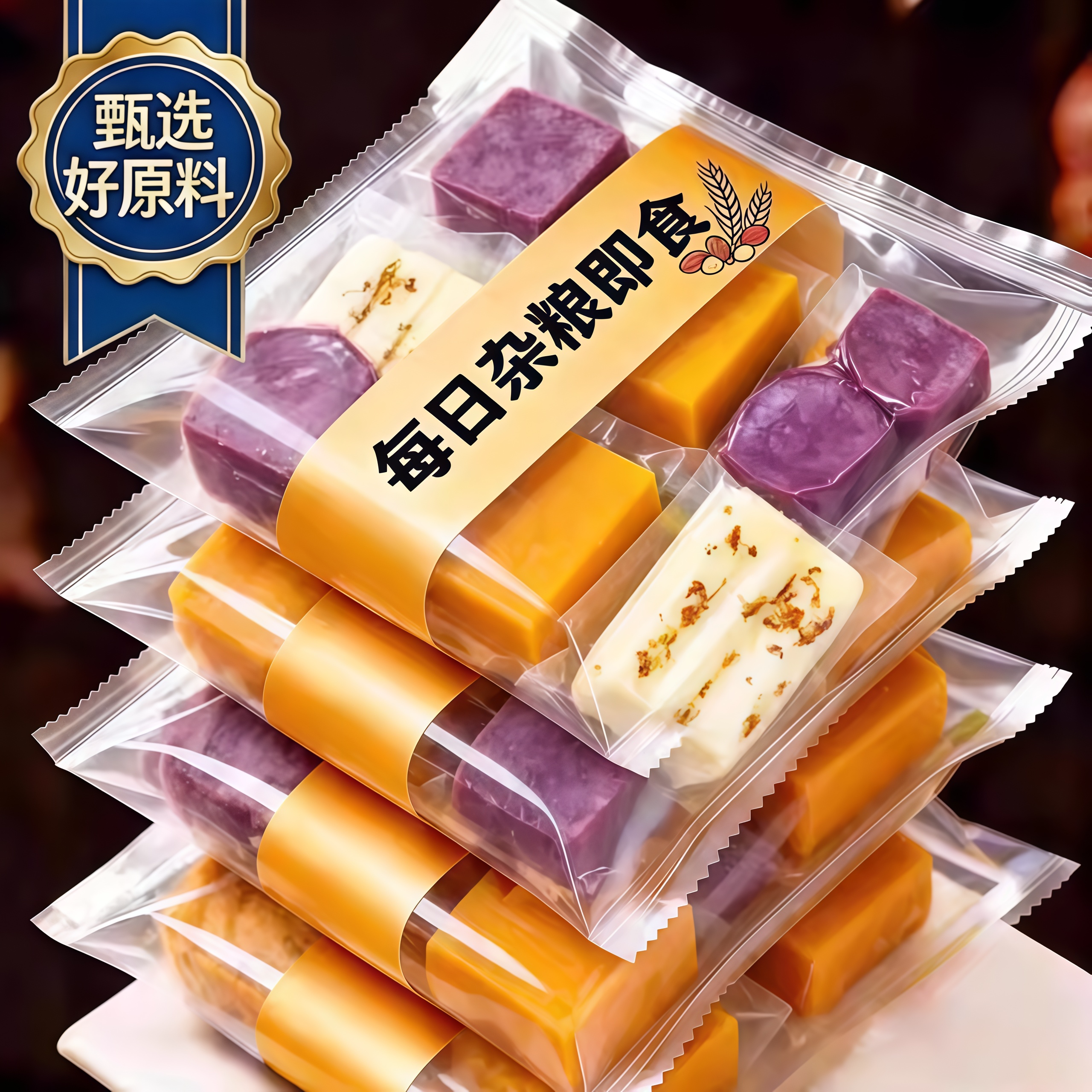 农科院推荐即食南瓜紫薯0脂代餐