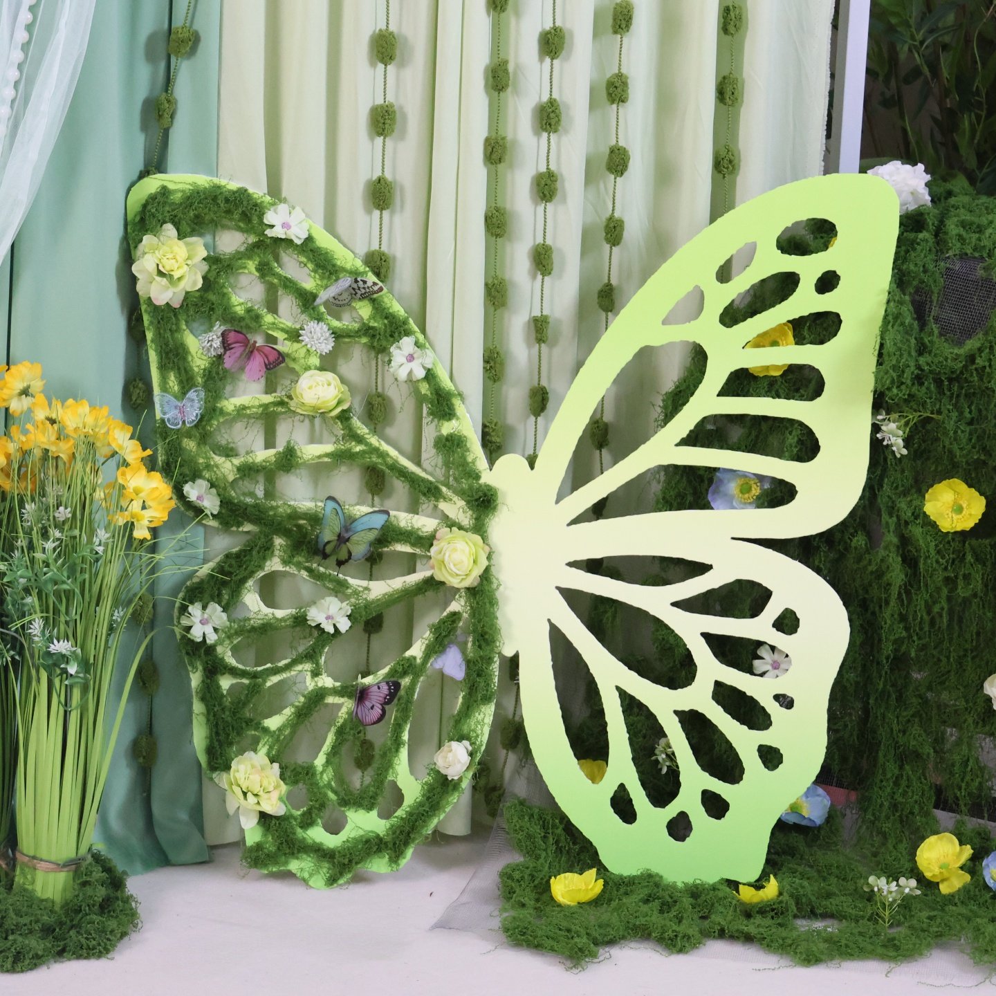幼儿园春天主题环创装饰蝴蝶KT板自然角植物区角森系绿色墙面挂饰,节庆用品/礼品,节日装扮用品,淘宝优惠券,粉丝福利购,淘宝优惠卷