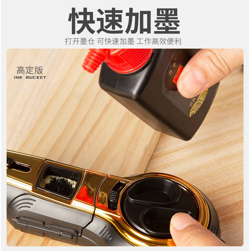 墨斗线工地放线专用弹线木工画收划自动神木斗施工员器自动盒大号