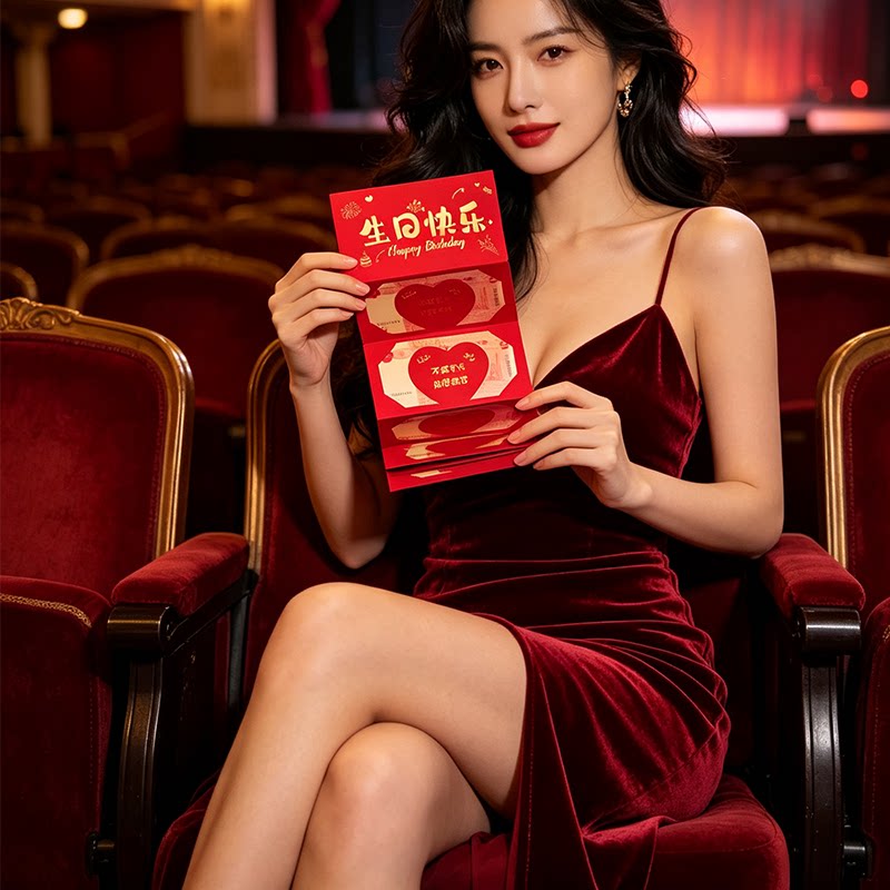 折叠红包壳送女生七夕情人节礼物图片