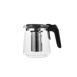 安博尔高硼硅玻璃茶壶家用加厚耐热过滤花果茶冲泡水壶茶吧机配件