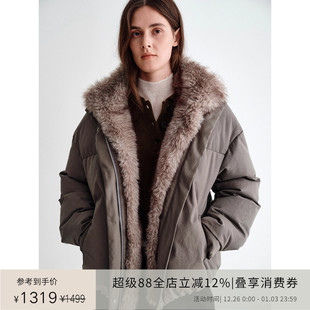 重磅可拆卸毛领羽绒服 90白鹅绒高支防风保暖 PLANITES vol.24