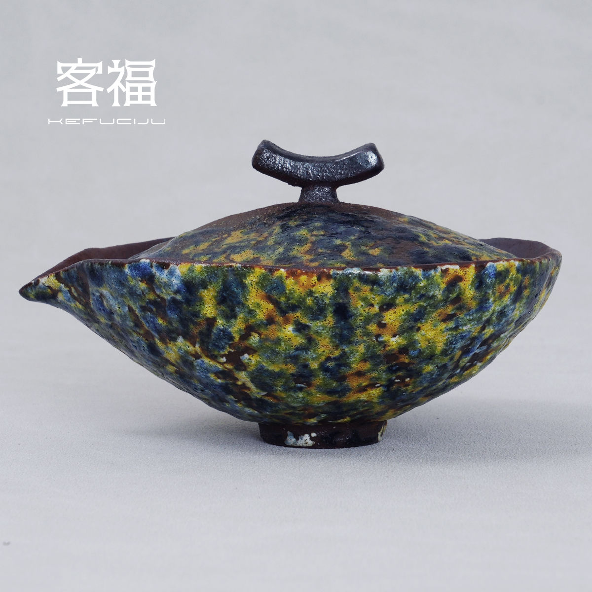 客福宝瓶陶星空设计手抓壶