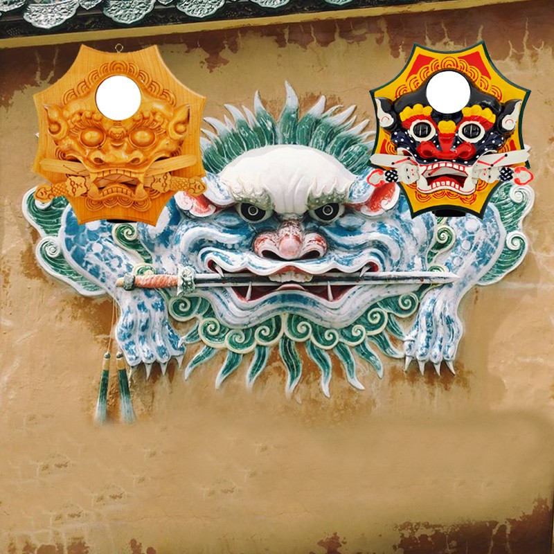 雕刻挂件易步高升桃木