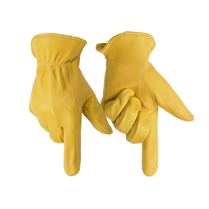 OZERO奥哲羊皮摩托车手套全指男女四季通用机车骑行装备防滑防摔