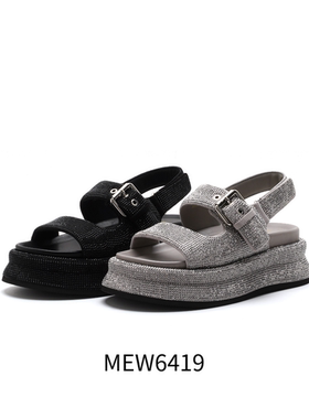 时尚潮流百搭舒适凉鞋女鞋-MEW6419