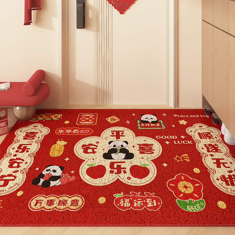 丝圈pvc入户门地垫刮土蹭泥