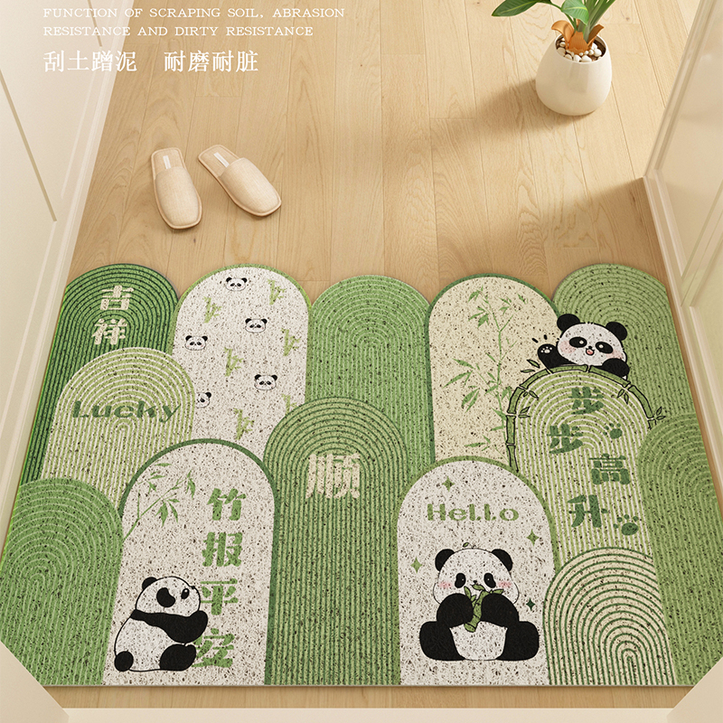 刮土蹭泥丝圈入户门地垫家用
