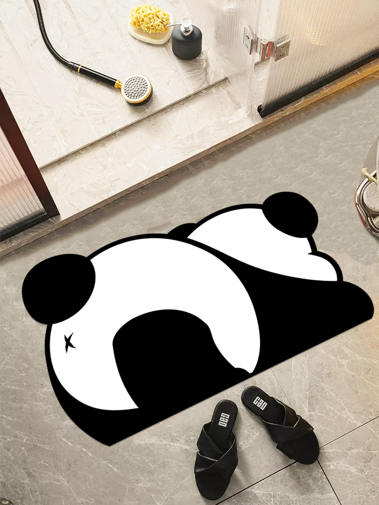 浴室吸水地垫卡通硅藻泥厕所洗手间门口防滑脚垫家用防霉速干垫子