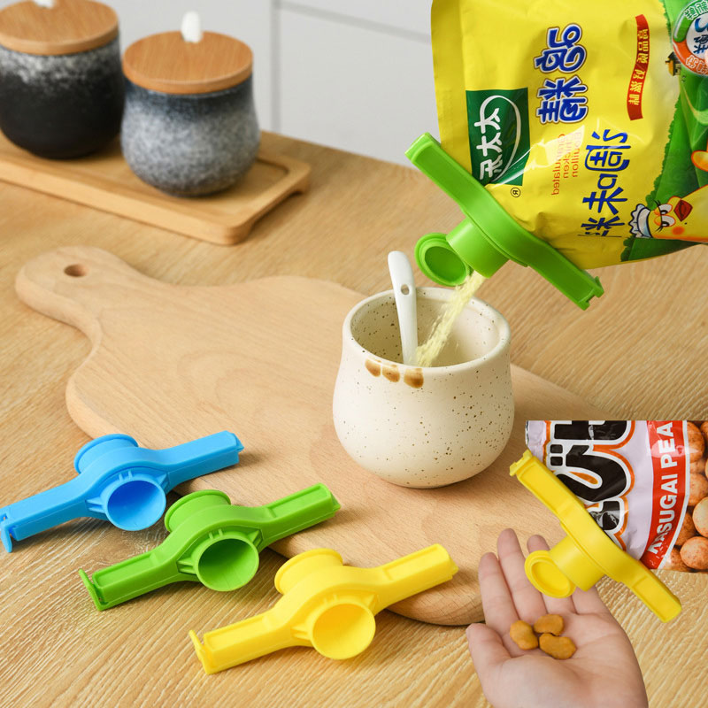 密封夹封口夹厨房食品零食袋子食物塑料防潮保鲜奶粉茶叶夹子开口