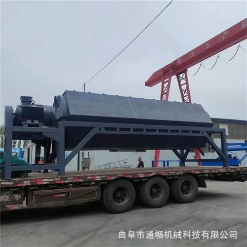 六角厂钢渣铁滚筒式除锈机设备 批量火磨烧铁干机 正鹅卵石抛光机