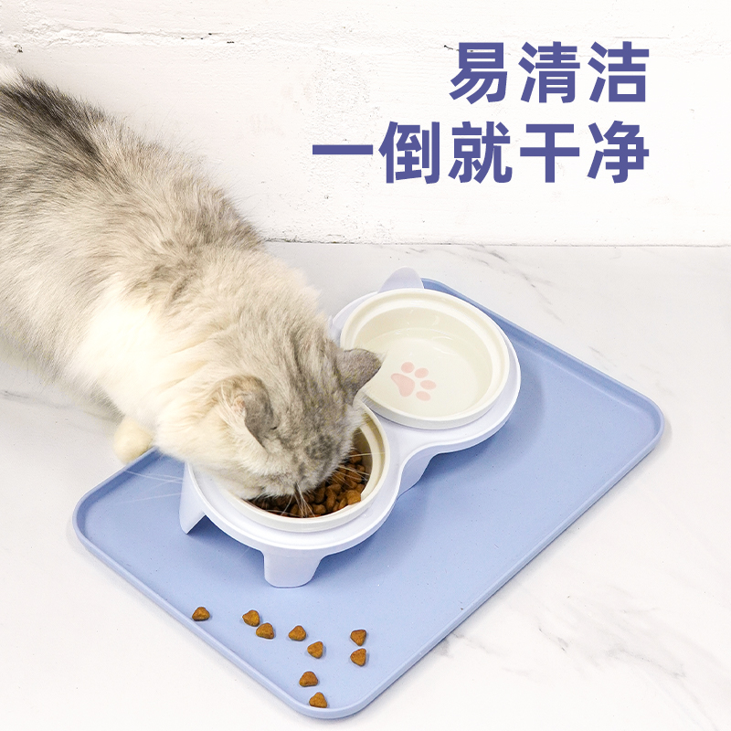 宠物餐盘防滑防水不沾油