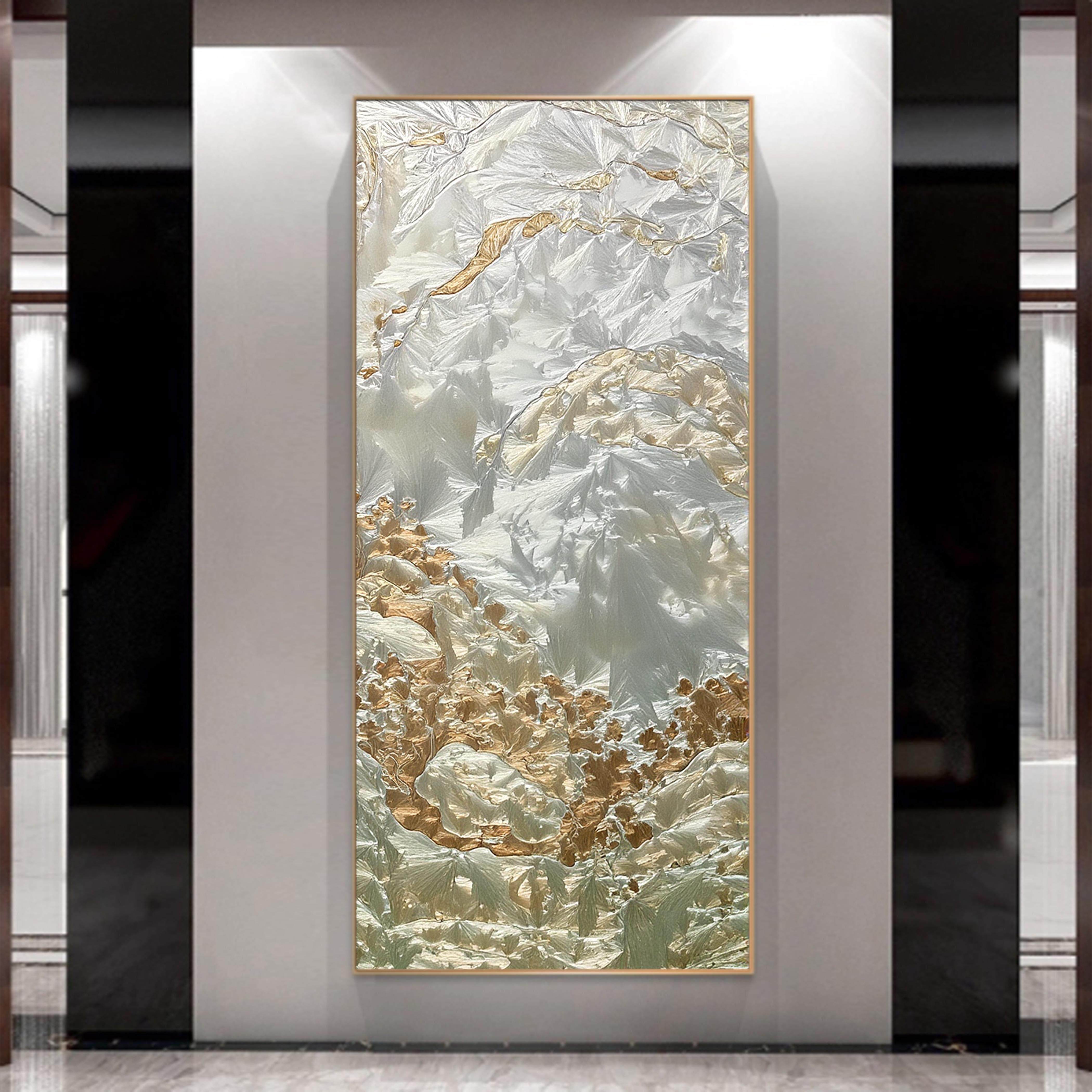 手工珐琅彩画欧式玄关装饰画竖版中式客厅吉祥走廊过道壁画山水画,家居饰品,现代装饰画,淘宝优惠券,粉丝福利购,淘宝优惠卷