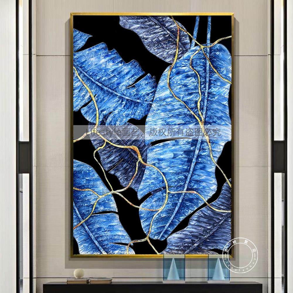 珐琅彩画走廊过道入户玄关装饰画客厅餐厅挂画卧室现代简约壁画,家居饰品,现代装饰画,淘宝优惠券,粉丝福利购,淘宝优惠卷