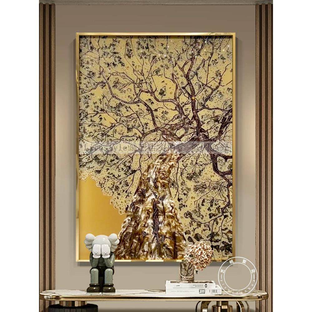 珐琅彩画入户玄关走廊过道装饰画客厅餐厅挂画卧室现代简约壁画,家居饰品,现代装饰画,淘宝优惠券,粉丝福利购,淘宝优惠卷