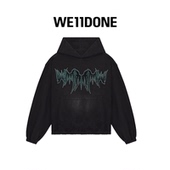 刺绣连帽卫衣 水洗西式 特惠 WE11DONE中性男女同款