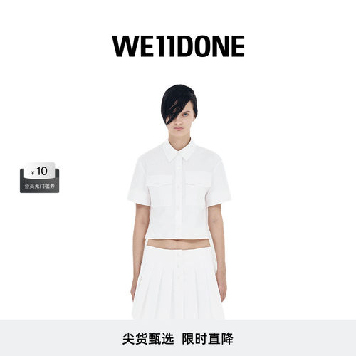 短袖衬衫WE11DONE女士