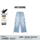 可拆卸拼接长裤 长裤 免费改裤 WE11DONE女士牛仔工装