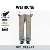 合身牛仔裤 潮流休闲 新品 男士 免费改裤 WE11DONE26春季