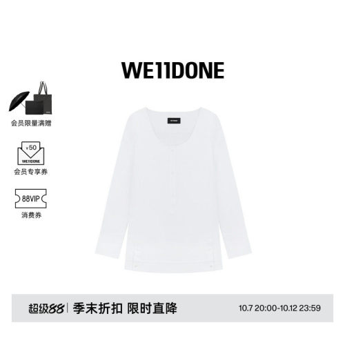 女士圆领WE11DONE连衣裙