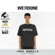 趣味手绘logo短袖 男女同款 T恤宽松休闲日常 新品 WE11DONE26春季