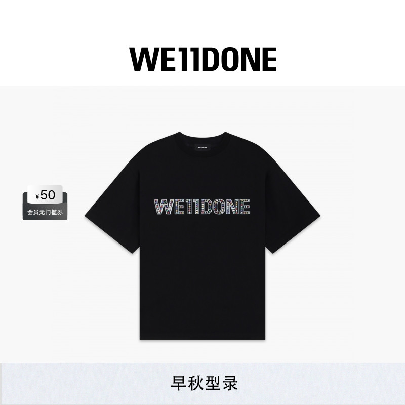 WE11DONE LOGO T恤