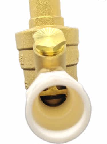 新品全铜家用PVC减压阀 黄铜自来水减压阀 热水器 水管管件配件净