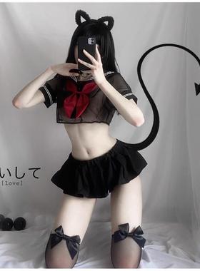 性感jk聚拢成人趣味内衣性感睡衣女情调高级感情qu吊带裙床上