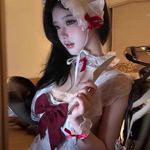 女仆cos性感女佣制服吊带睡裙