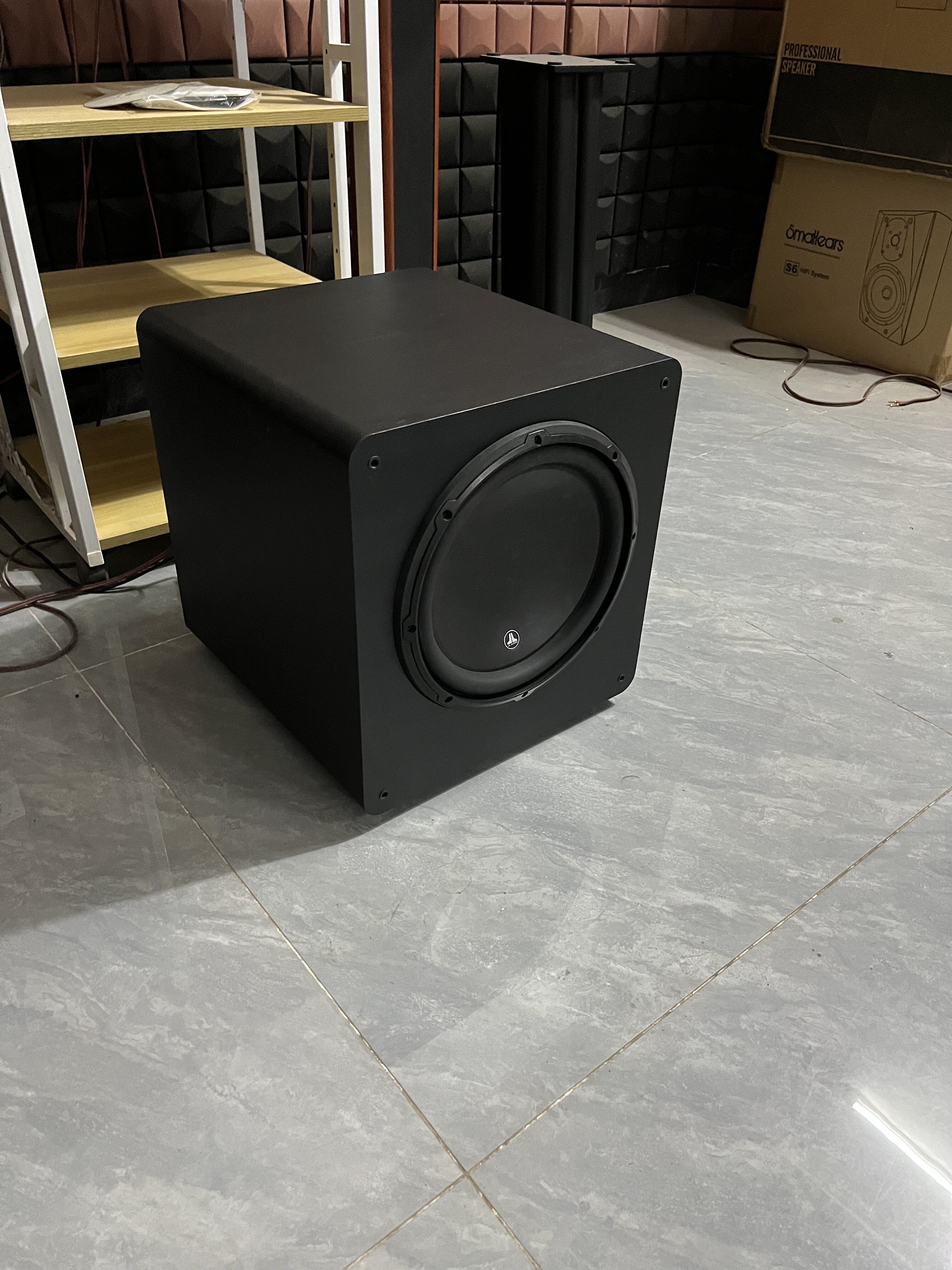 捷力低音炮12w3家庭影院hifi 低音炮震撼重低音大口径长冲程