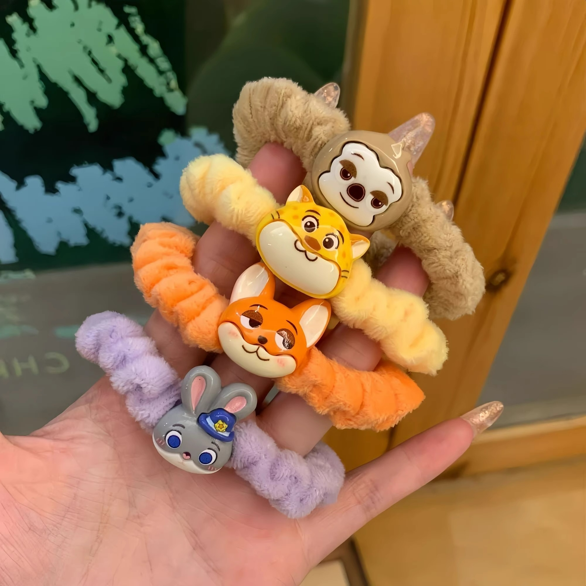 疯狂少女可爱城朱迪尼克发圈卡通高弹力甜美皮筋网红闺蜜超萌发绳,饰品/流行首饰/时尚饰品新,发饰,淘宝优惠券,粉丝福利购,淘宝优惠卷