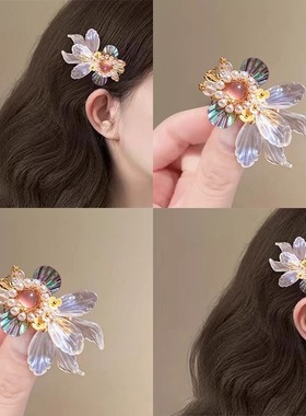 【金鱼姬】超仙幻彩金鱼对夹可爱发饰发夹少女儿童头饰汉服配饰女