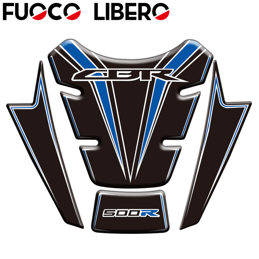 适用本田 CBR500R 2014-2015 摩托车新款油箱贴纸保护贴膜 鱼骨贴