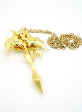 崩坏:星穹铁道 罗刹十字架金属项链周边cos道具