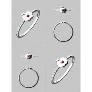 恋与深空夏以昼苹果戒指动漫游戏周边二次元印象同人指环配饰礼物