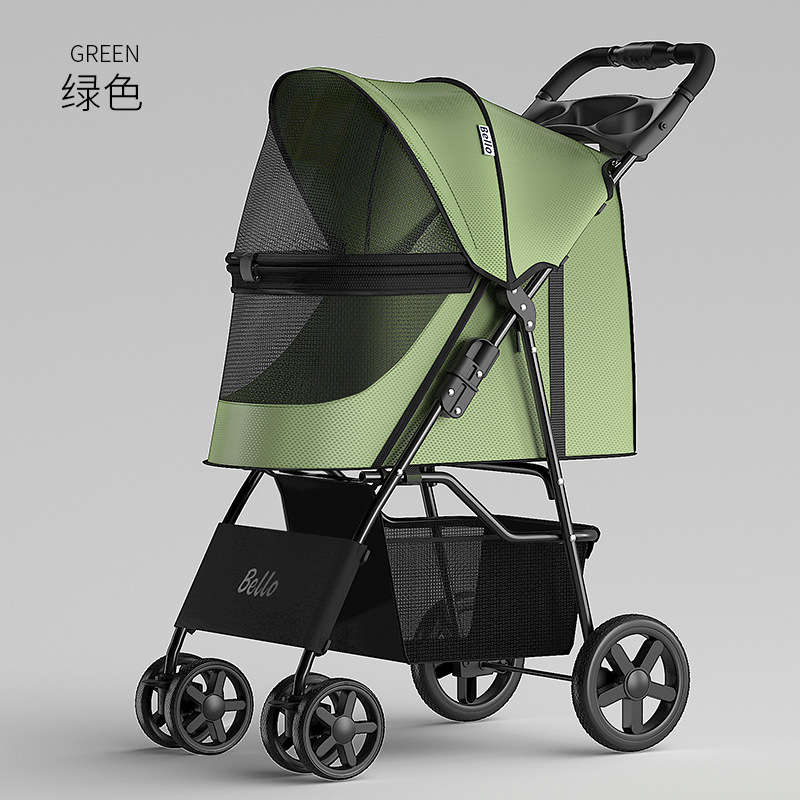 BelloS2E轻便可折叠宠物推车