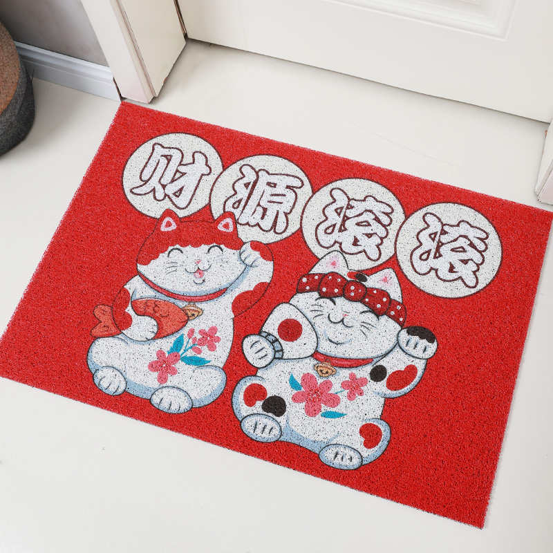 商铺门口开业地毯定制logo