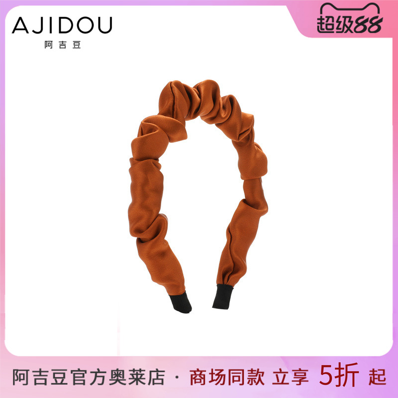 焦糖色复古百搭头箍发卡