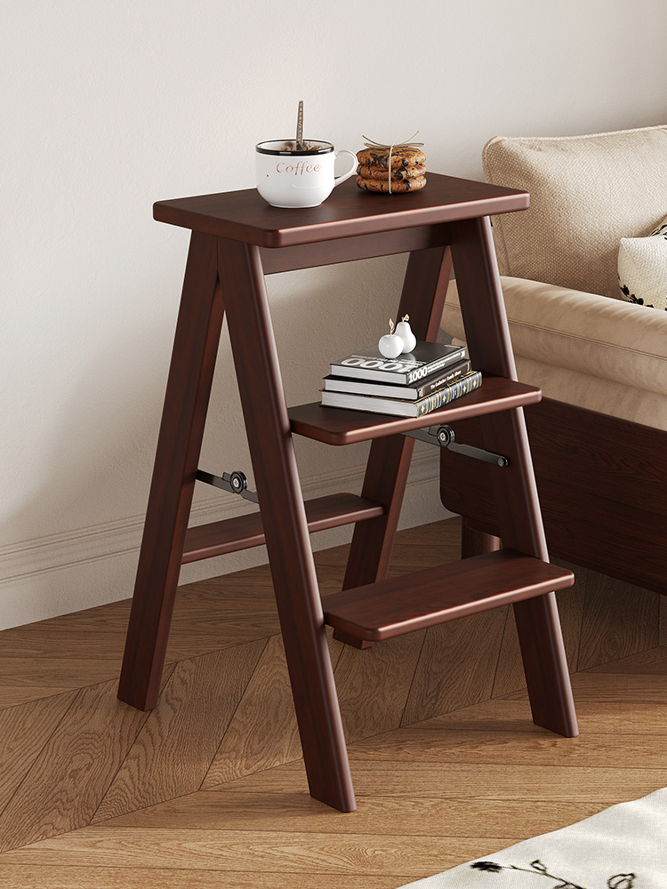 多功能可折叠梯凳登高梯子凳子两用便携厨房人字梯加厚家用吧台凳